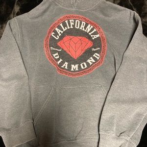 Gildan California Diamond grey hoodie
